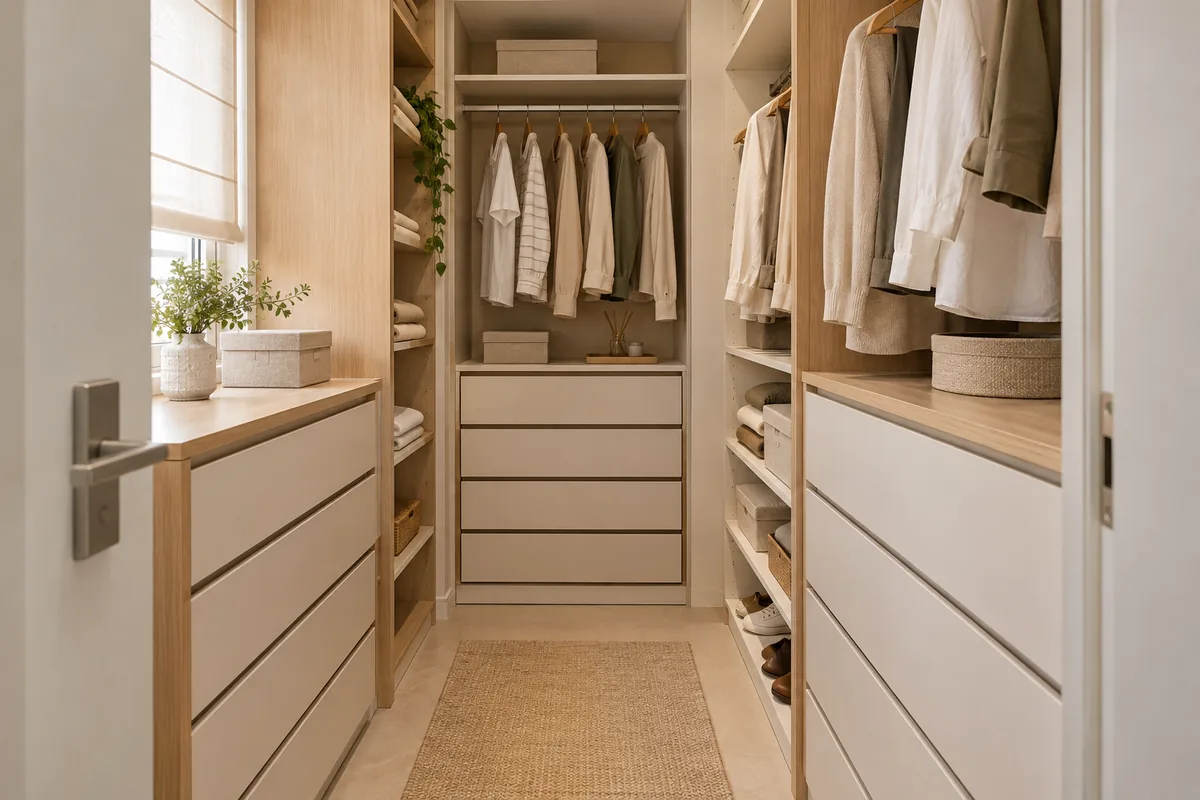 Closets com marcenaria sob medida